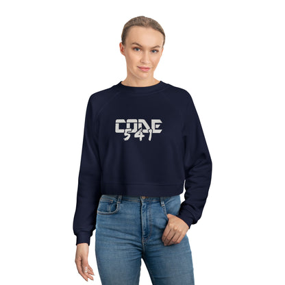 CODE 541 Cropped Fleece Pullover