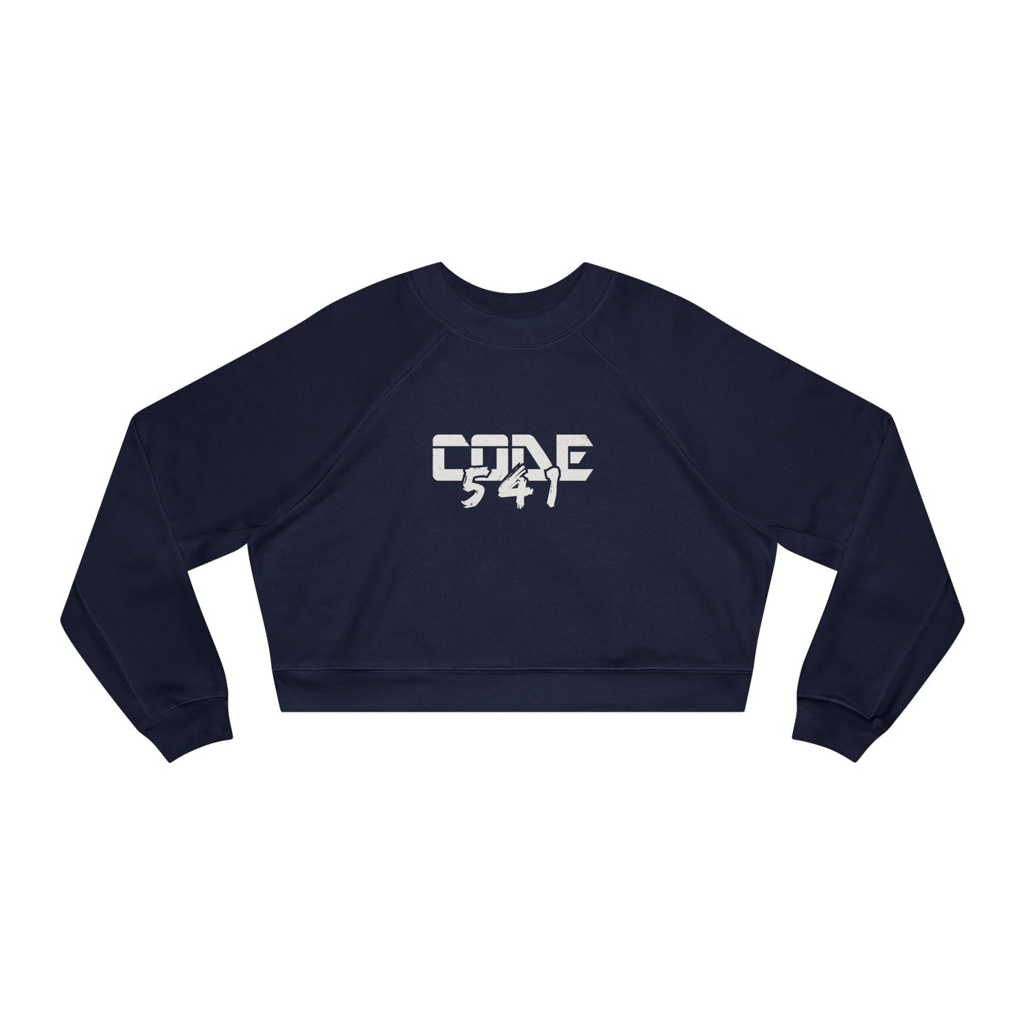 CODE 541 Cropped Fleece Pullover