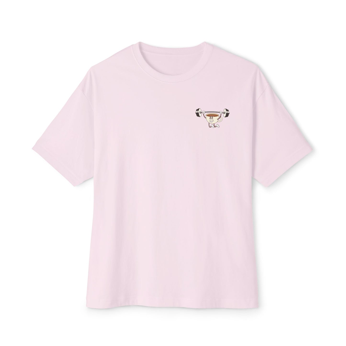 Coffee Beans & Power Cleans Oversized Tee