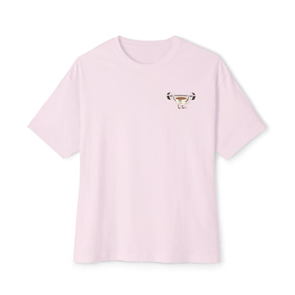 Coffee Beans & Power Cleans Oversized Tee