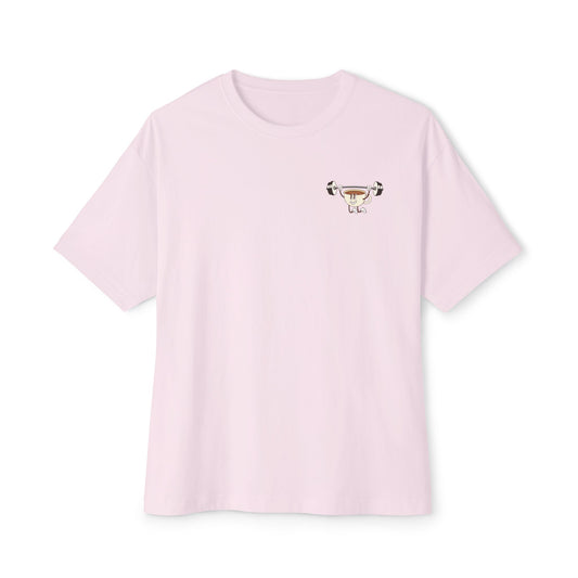 Coffee Beans & Power Cleans Oversized Tee