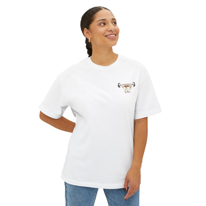 Coffee Beans & Power Cleans Oversized Tee