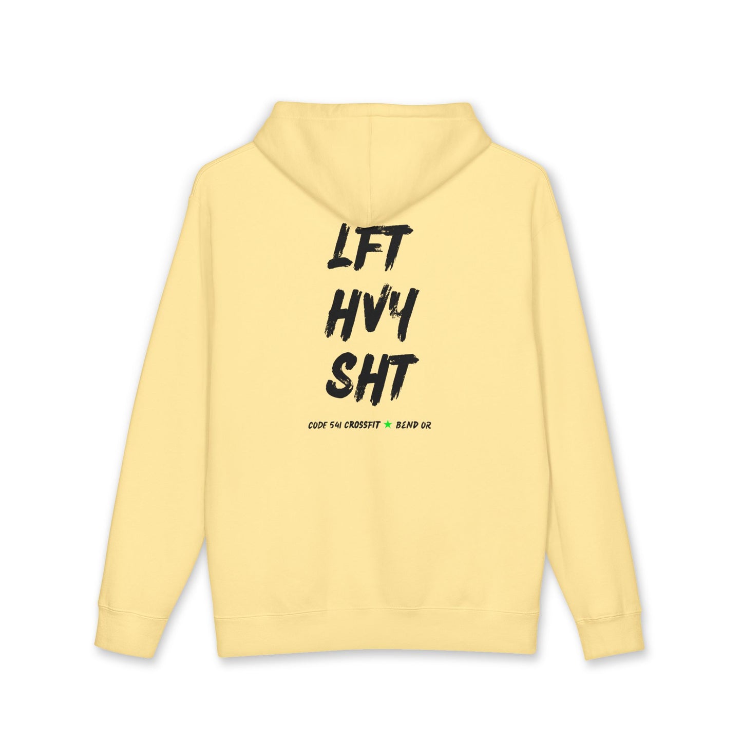 CODE 541 ‘LFT HVY SHT’ Weightlifting Gym Hoodie