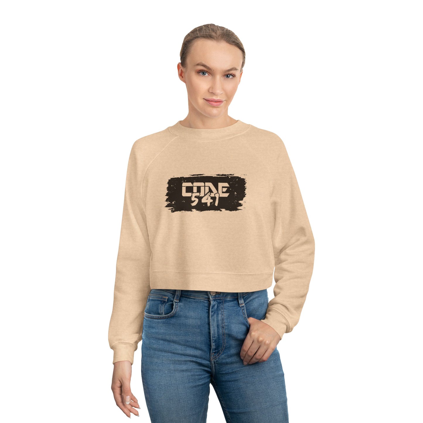 CODE 541 Cropped Fleece Pullover