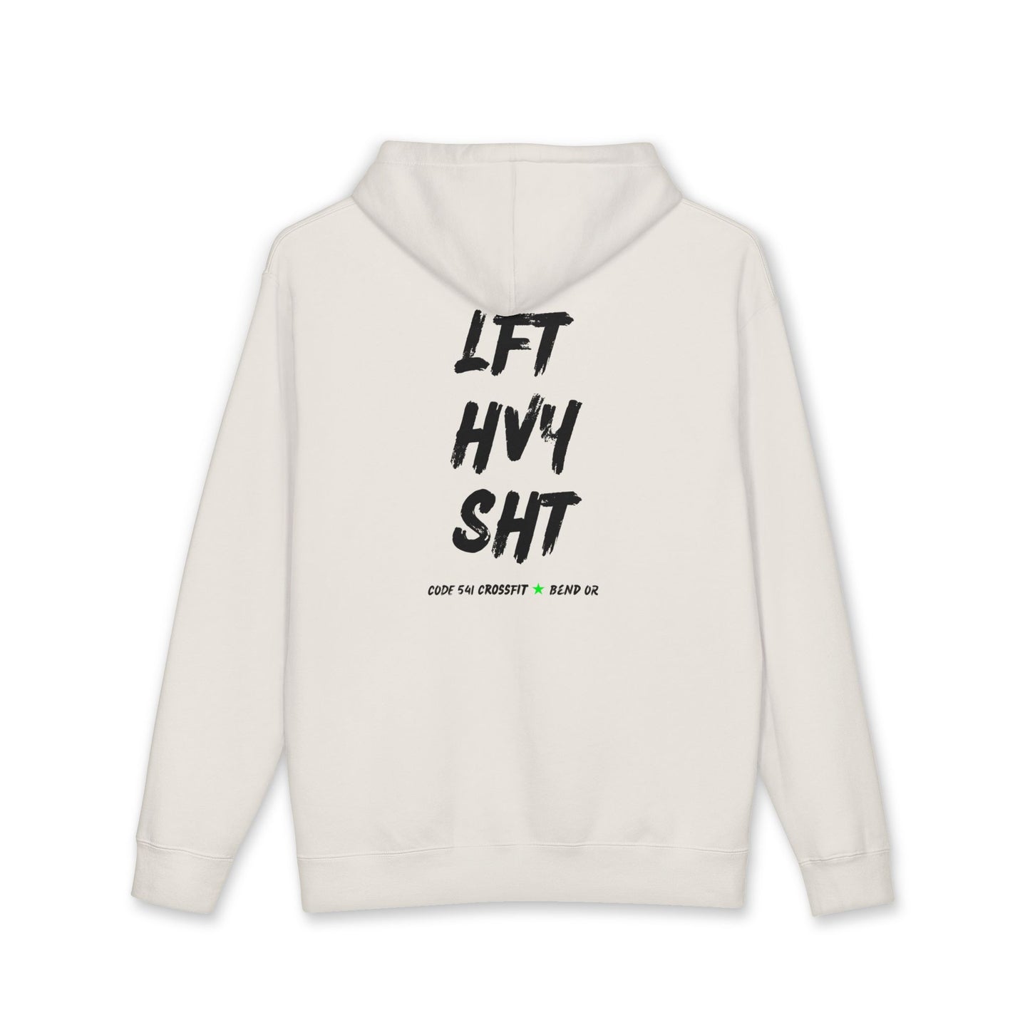 CODE 541 ‘LFT HVY SHT’ Weightlifting Gym Hoodie