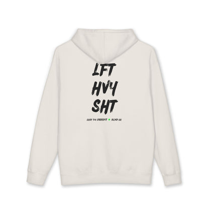 CODE 541 ‘LFT HVY SHT’ Weightlifting Gym Hoodie