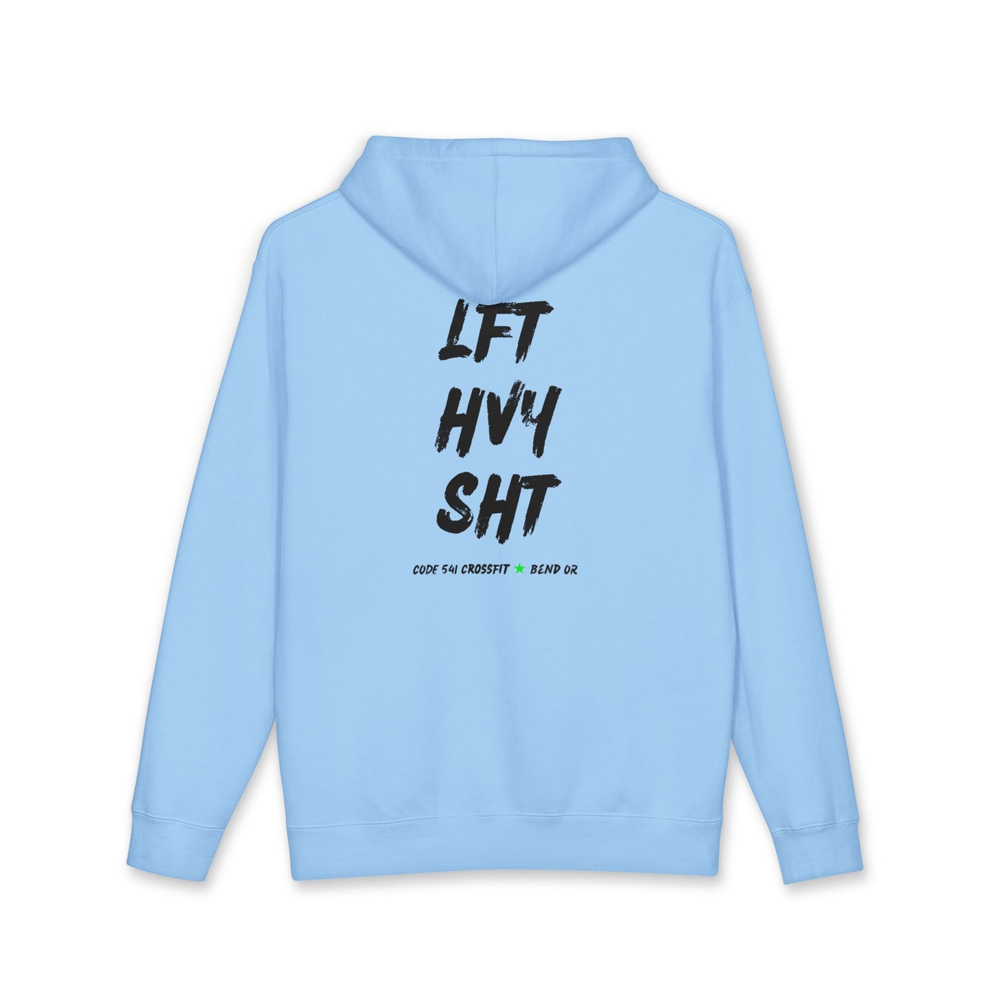 CODE 541 ‘LFT HVY SHT’ Weightlifting Gym Hoodie