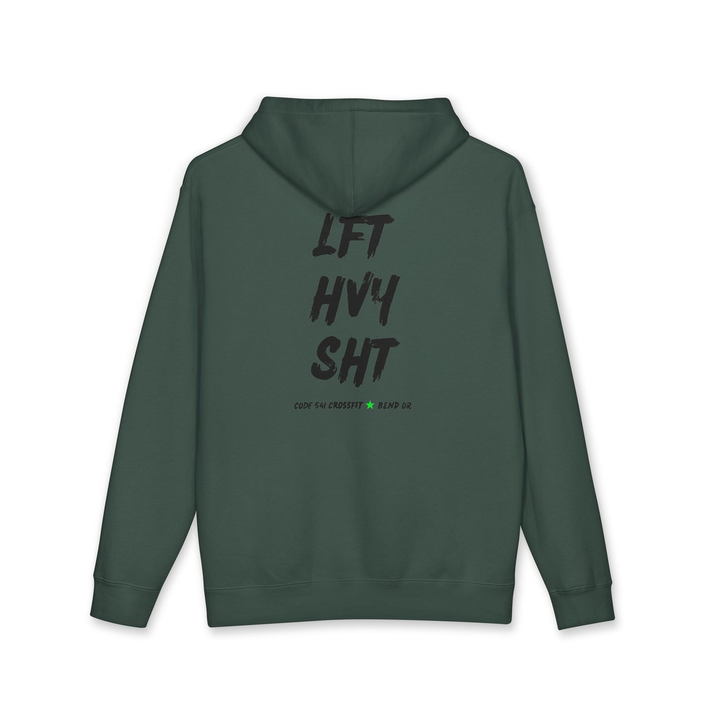 CODE 541 ‘LFT HVY SHT’ Weightlifting Gym Hoodie