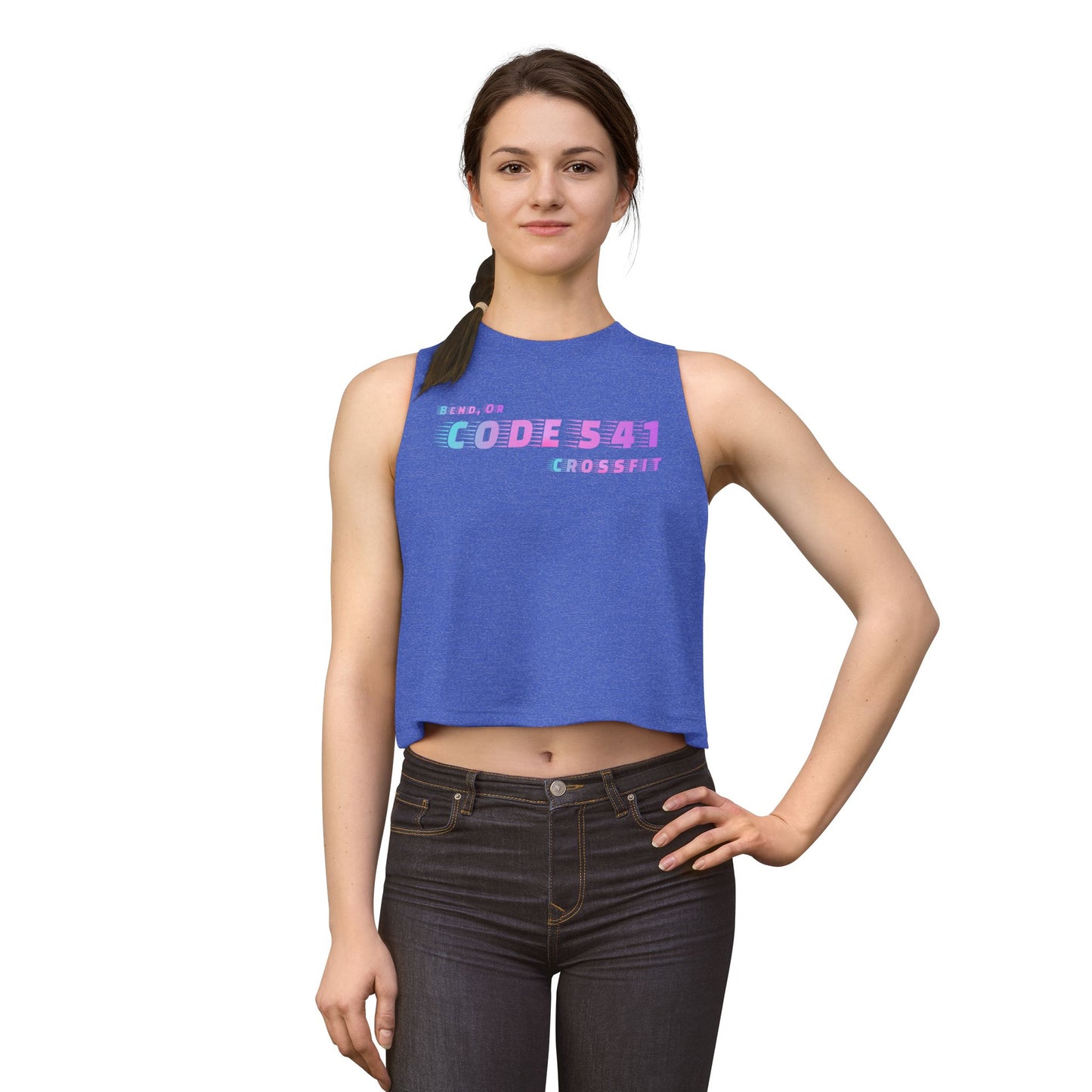 CODE 541 Gradient Women's Crop Tank