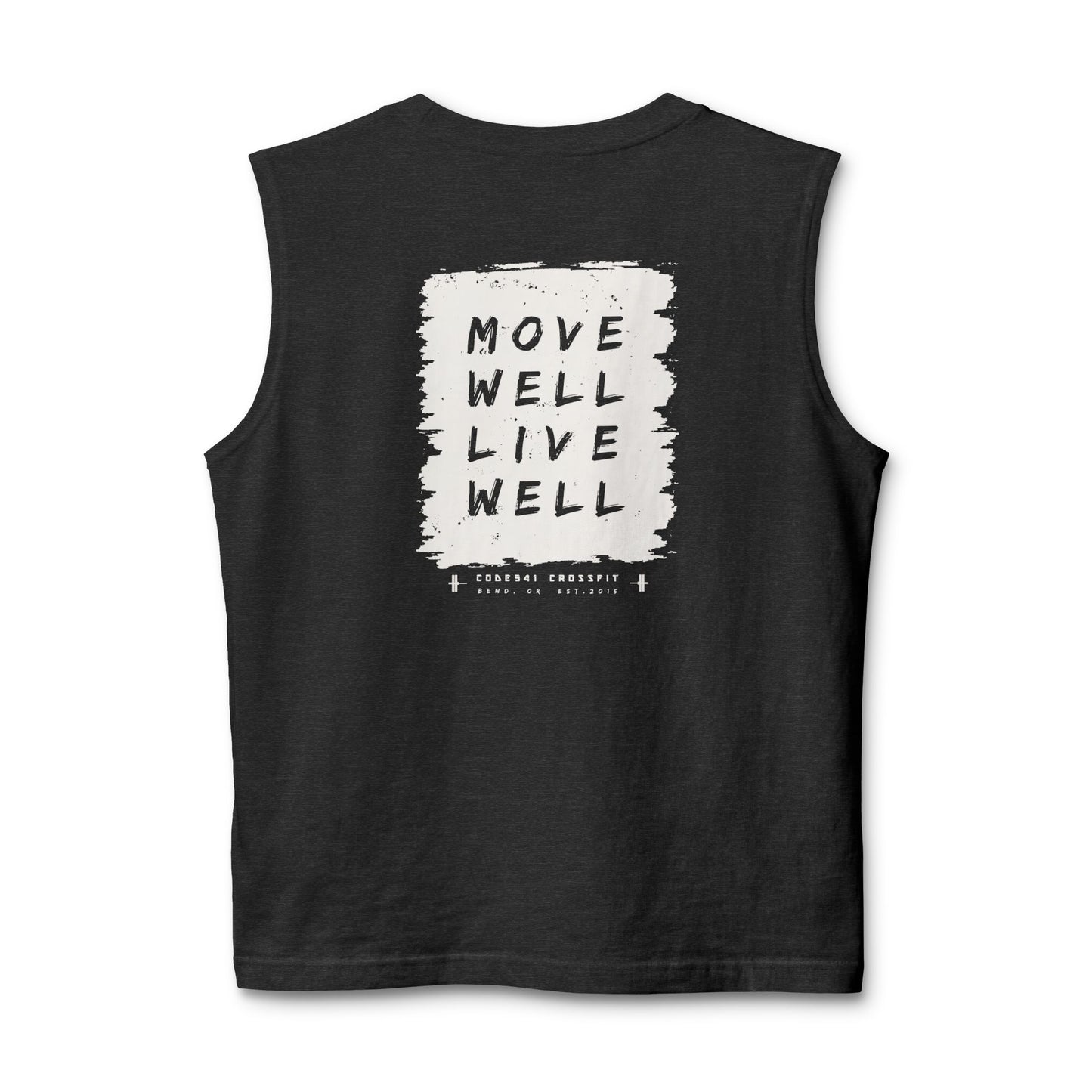 CODE 541 Move Well Live Well Unisex Muscle Tank