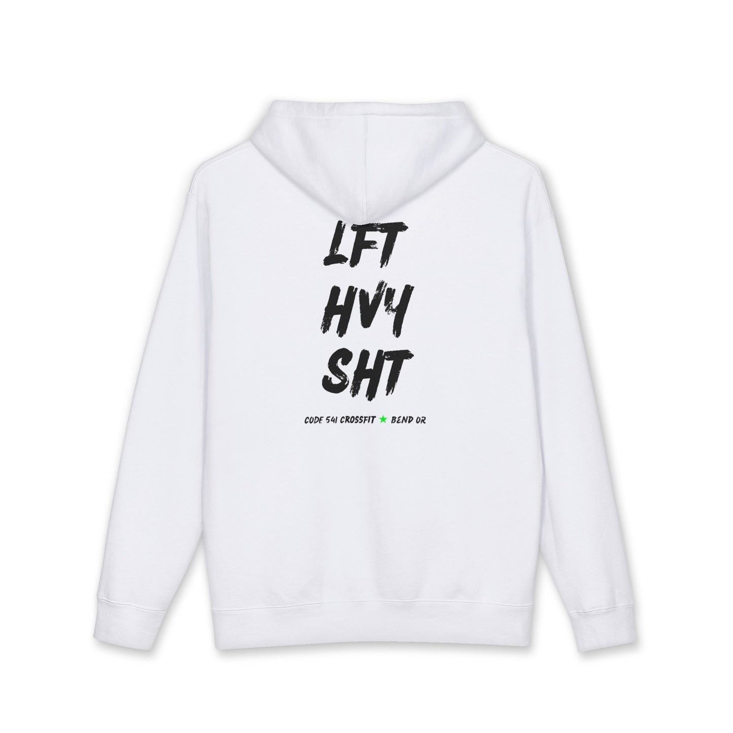 CODE 541 ‘LFT HVY SHT’ Weightlifting Gym Hoodie