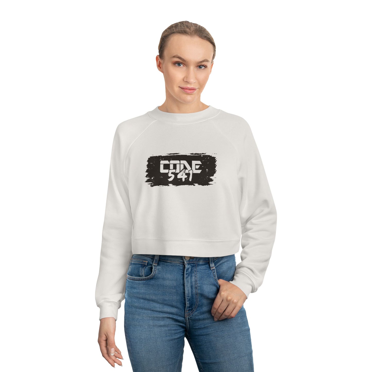 CODE 541 Cropped Fleece Pullover