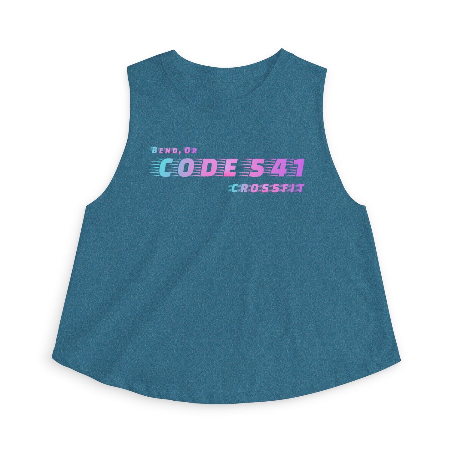 CODE 541 Gradient Women's Crop Tank