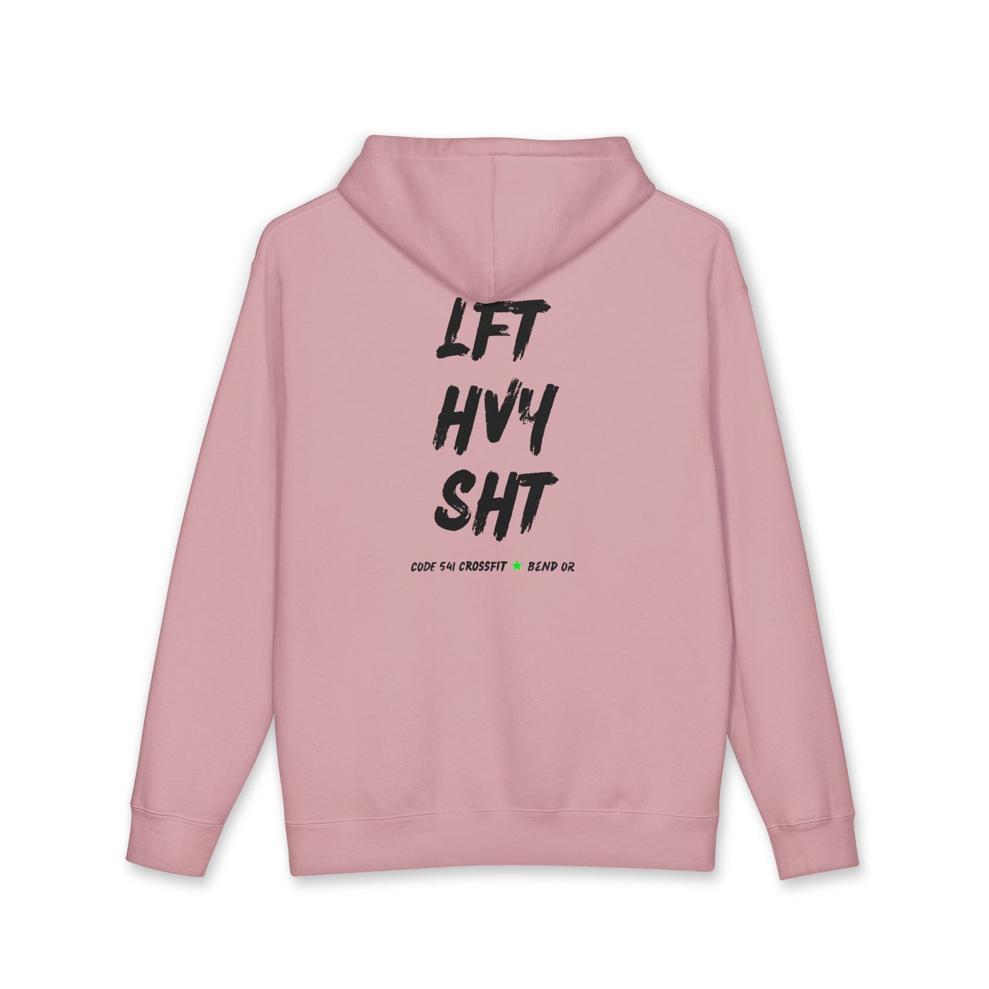 CODE 541 ‘LFT HVY SHT’ Weightlifting Gym Hoodie