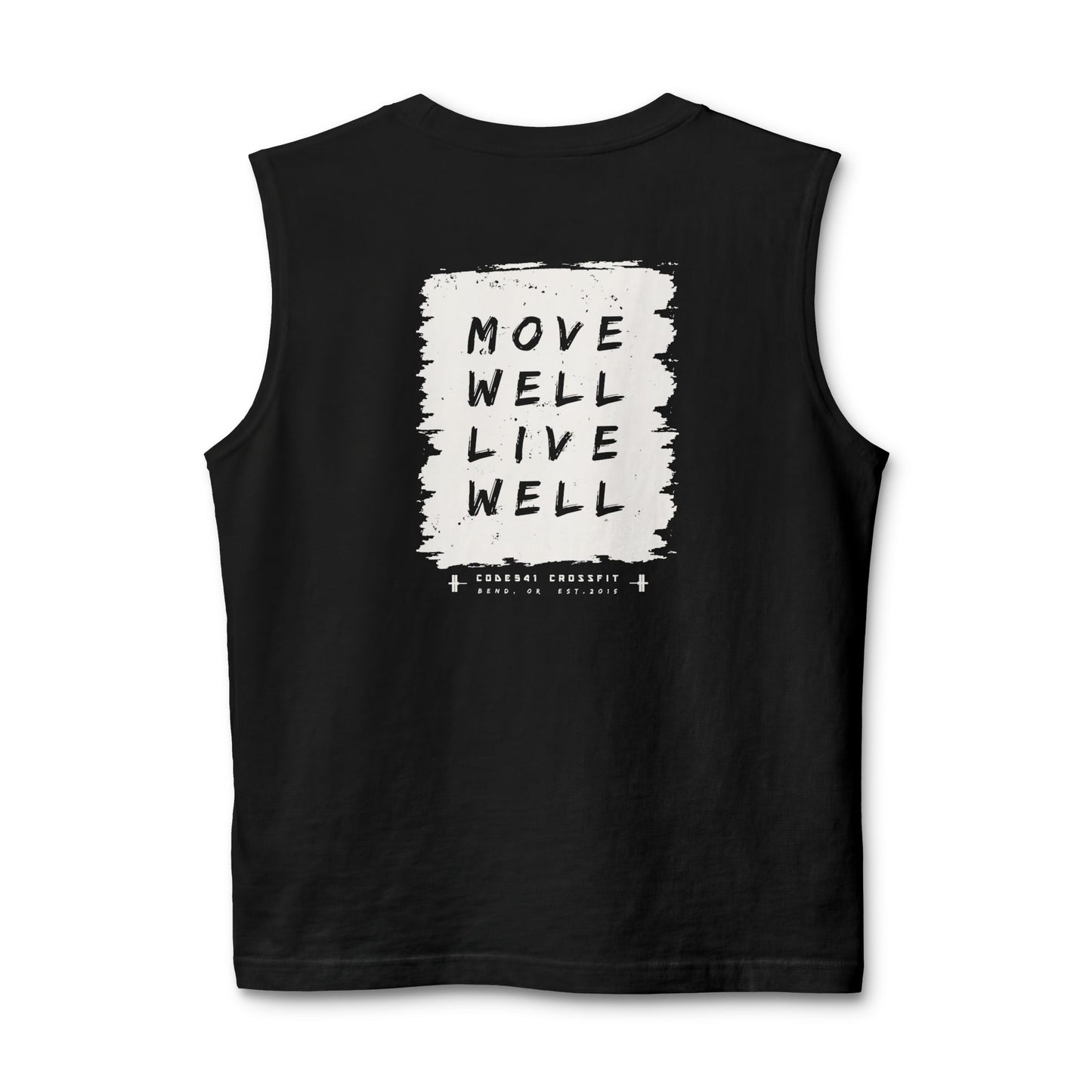 CODE 541 Move Well Live Well Unisex Muscle Tank