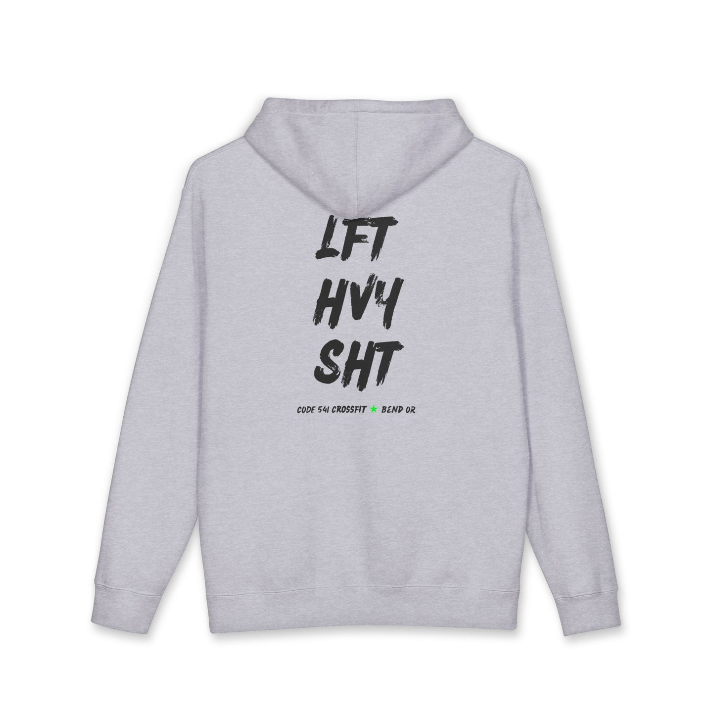 CODE 541 ‘LFT HVY SHT’ Weightlifting Gym Hoodie