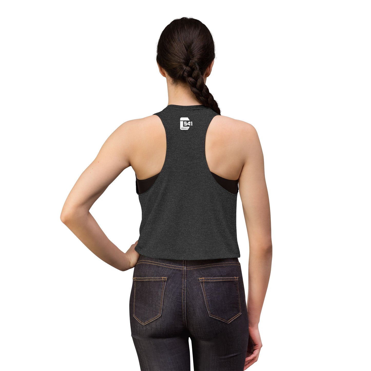 CODE 541 Gradient Dark Women's Crop Tank