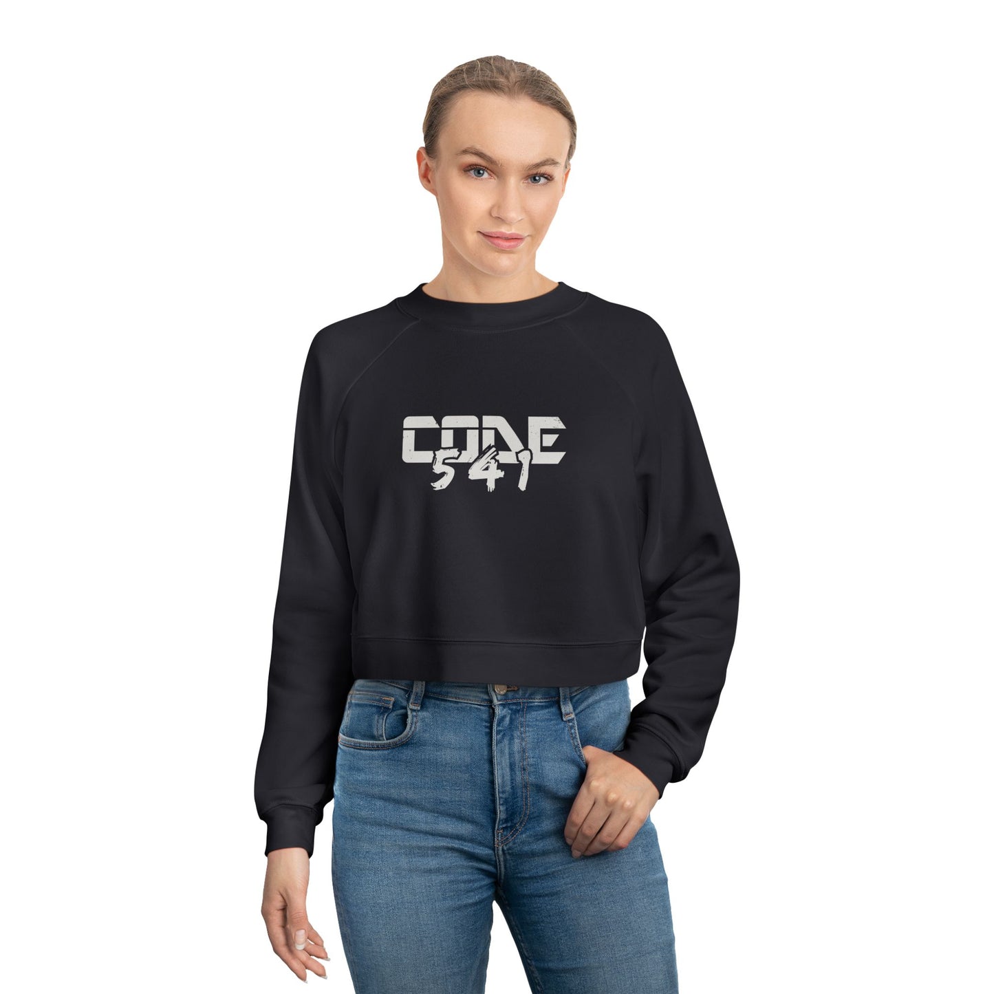 CODE 541 Cropped Fleece Pullover
