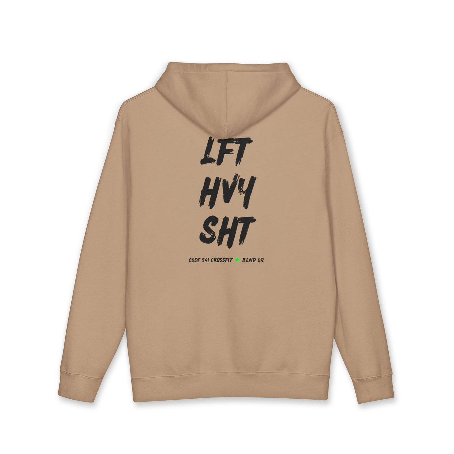 CODE 541 ‘LFT HVY SHT’ Weightlifting Gym Hoodie