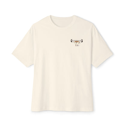 Coffee Beans & Power Cleans Oversized Tee
